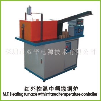 MF rod heating machine with temperature controller